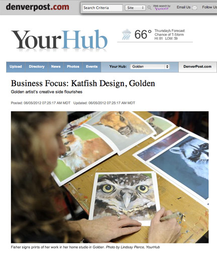 Denver Post Katfish Design